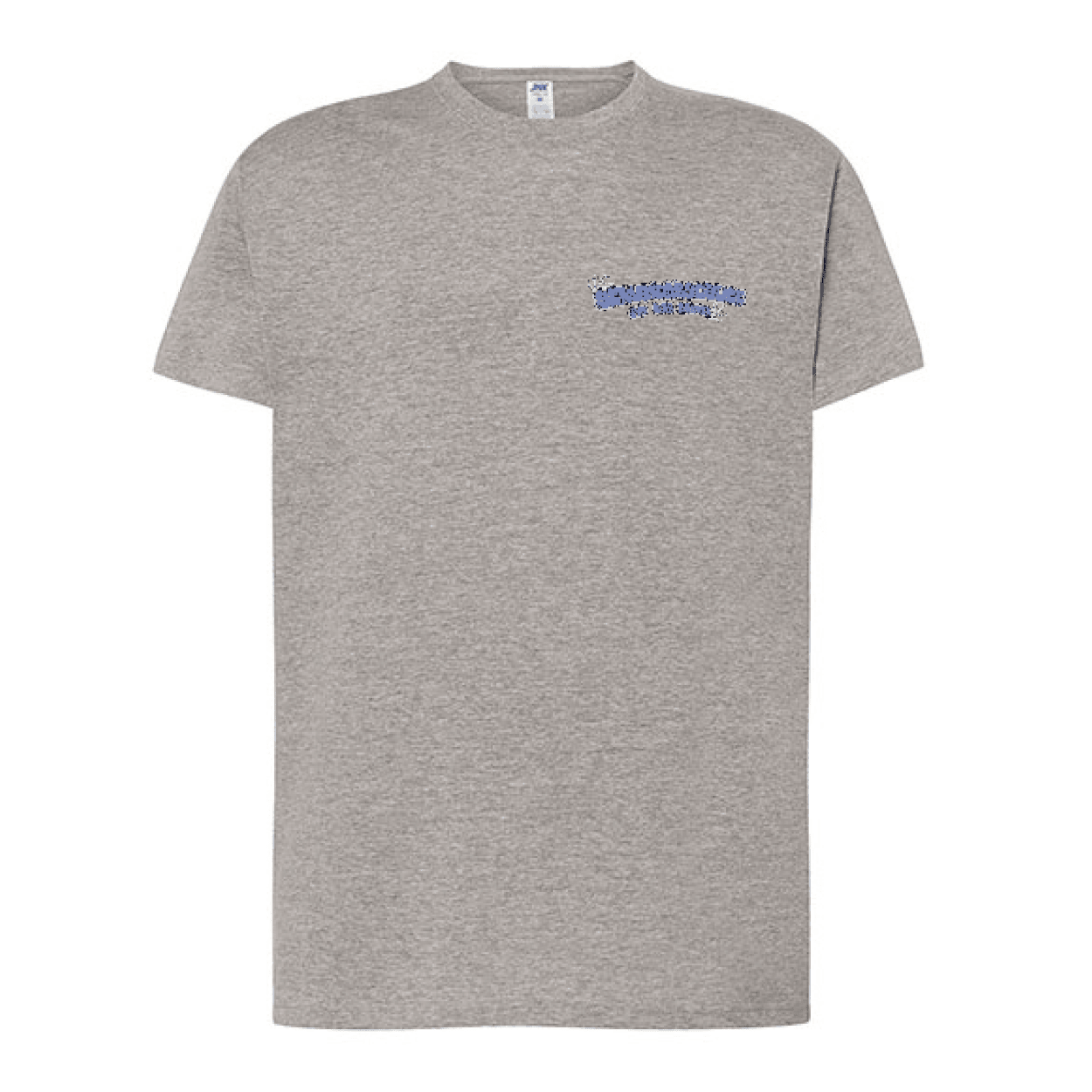 Sekundarschule Vreden Herren Regular Premium T-Shirt Grau Meliert Splash Logo