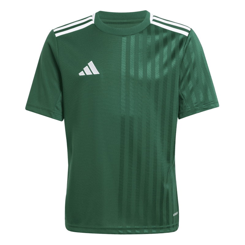 Adidas Kinder Kurzarm Trikot Campeon 25 team dark green-white