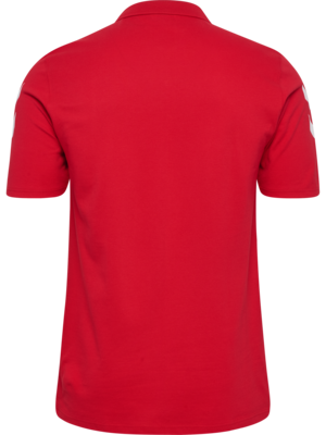 Hummel hmlGO 2.0 Chevron Polo Herren true red