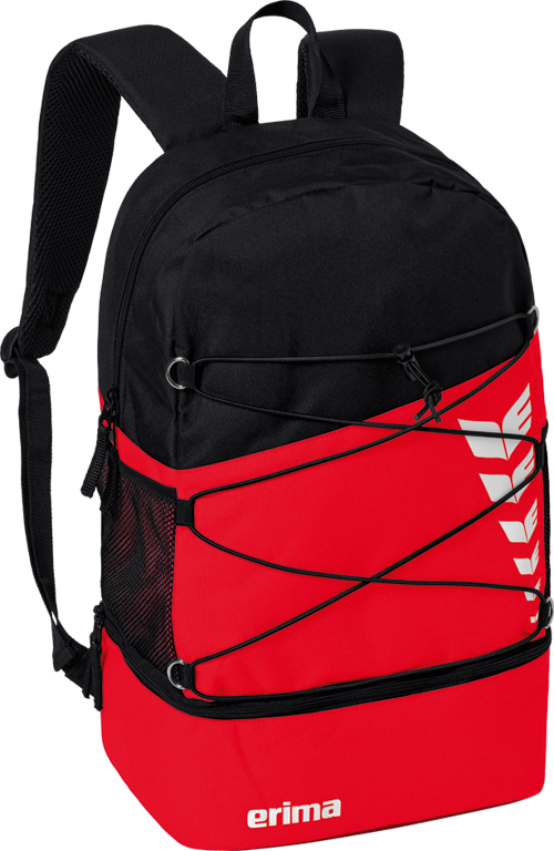 Erima SIX WINGS Rucksack rot/schwarz