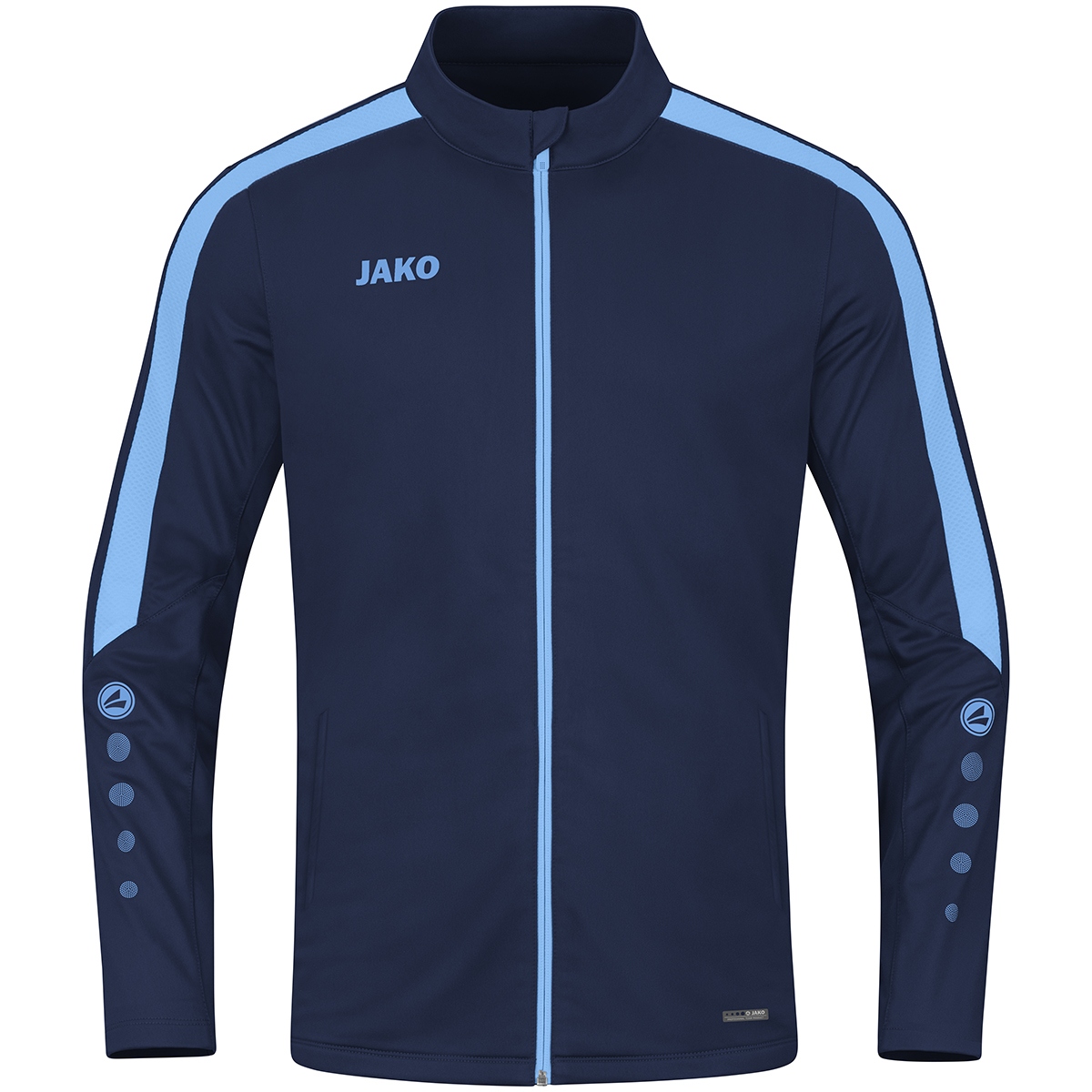 Jako Damen Polyesterjacke Power marine/skyblue