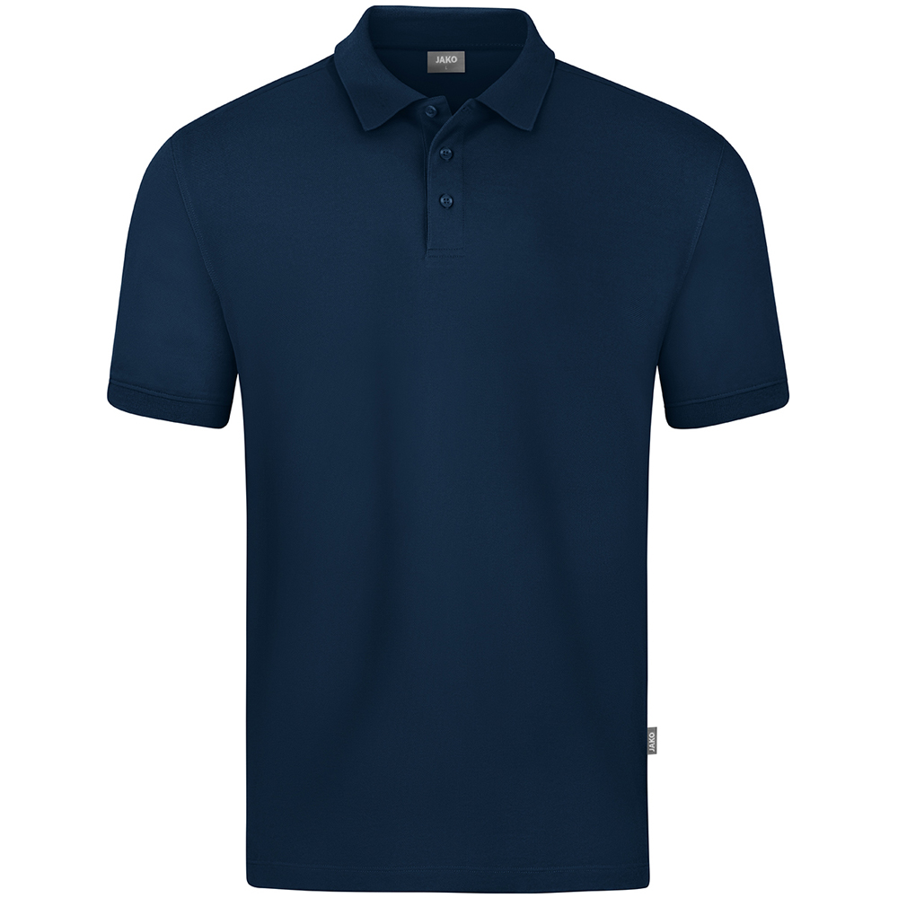 Jako Herren Polo Doubletex blau