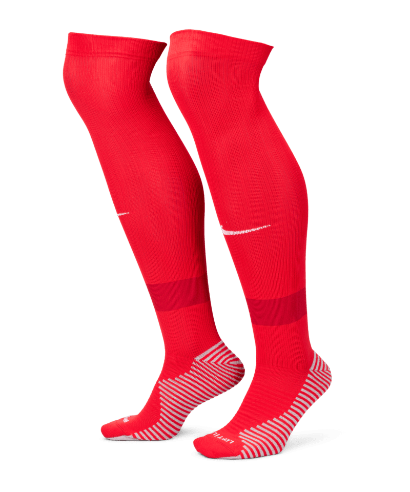 Nike Strike Stutzen red white F657