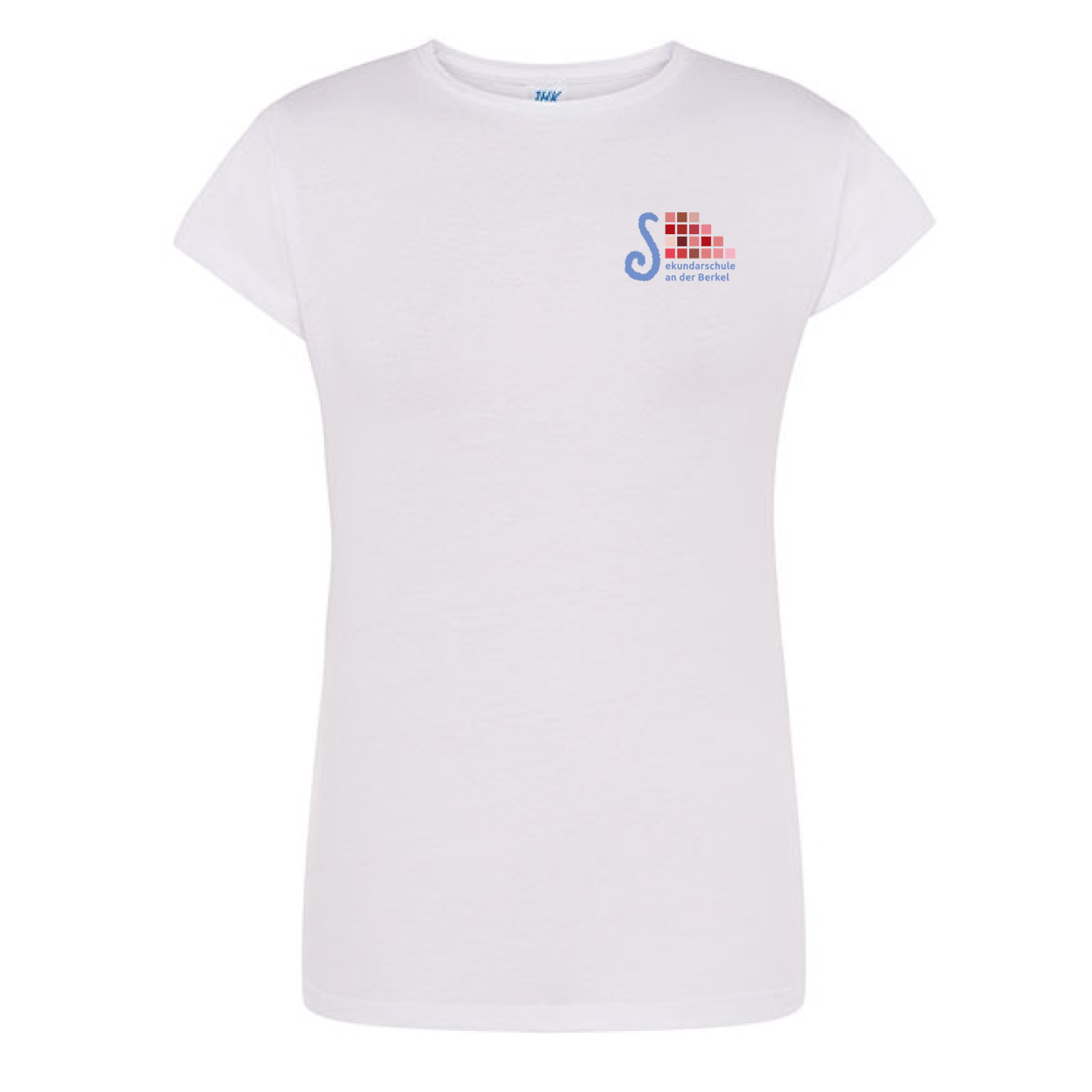 Sekundarschule Vreden Damen Regular Premium T-Shirt Weiß Schul  Logo