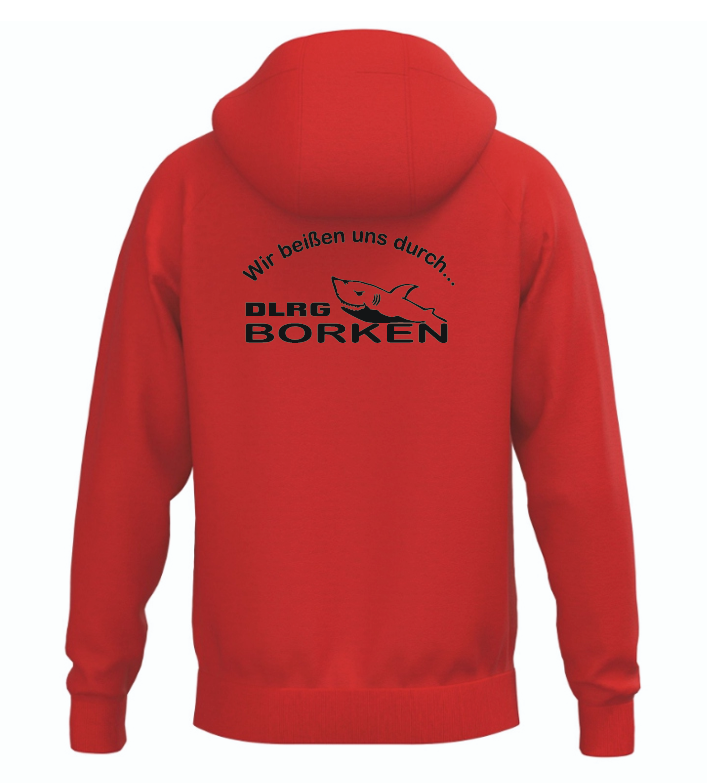 DLRG Borken Kapuzensweat TS Kinder rot