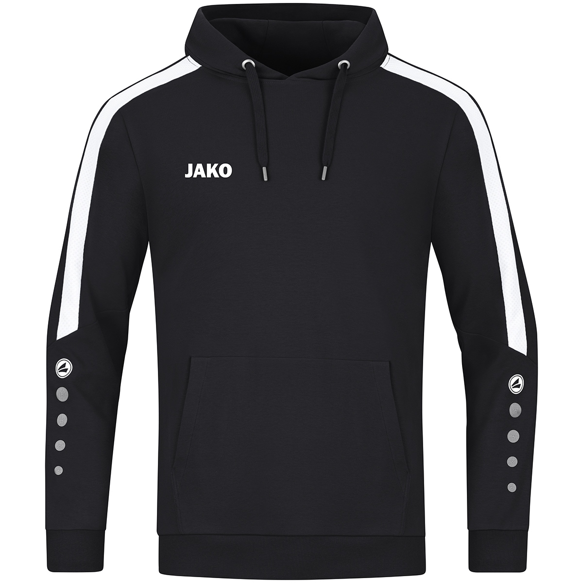 Jako Herren Kapuzensweat Power schwarz