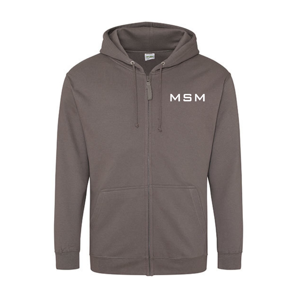MSM Sweatjacke dunkelgrau
