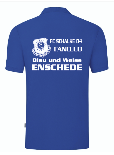 Blau Weiß Enschede Polo Organic blauw