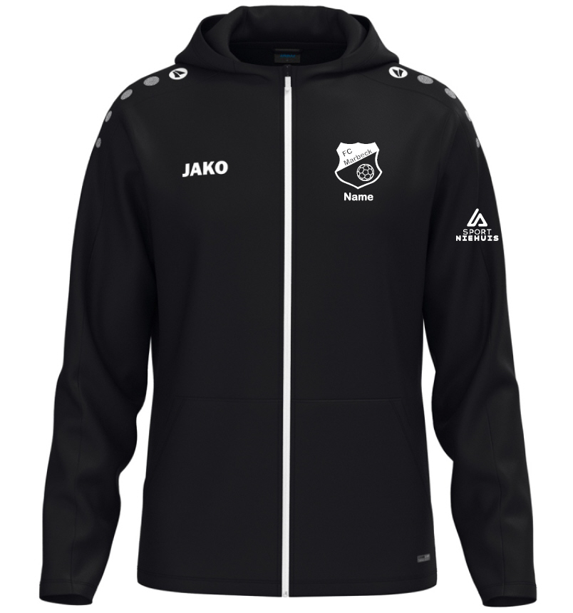 FC Marbeck Kapuzenjacke One Jungen schwarz