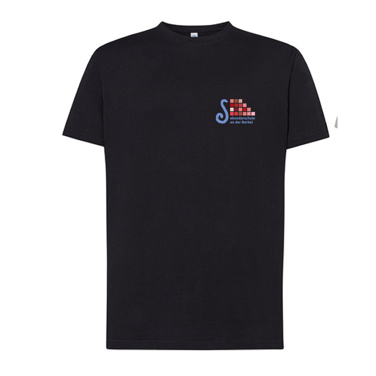 Sekundarschule Vreden Herren Regular Premium T-Shirt Schwarz Schul Logo