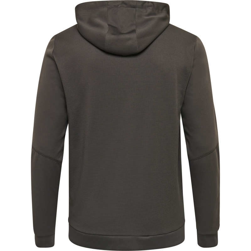 Hummel Hmlauthentic 24 Poly Zip Hoodie asphalt