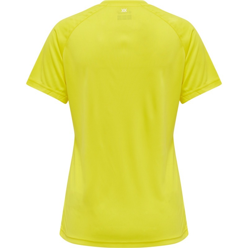 Hummel Hmlcore XK Core Poly Tee  S/S Woman blazing yellow
