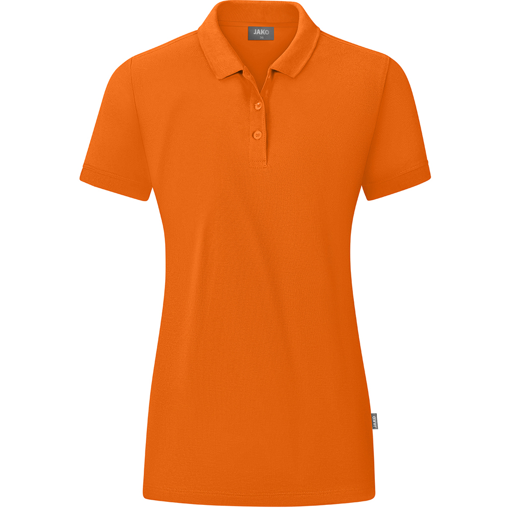 Jako Damen Polo Organic orange
