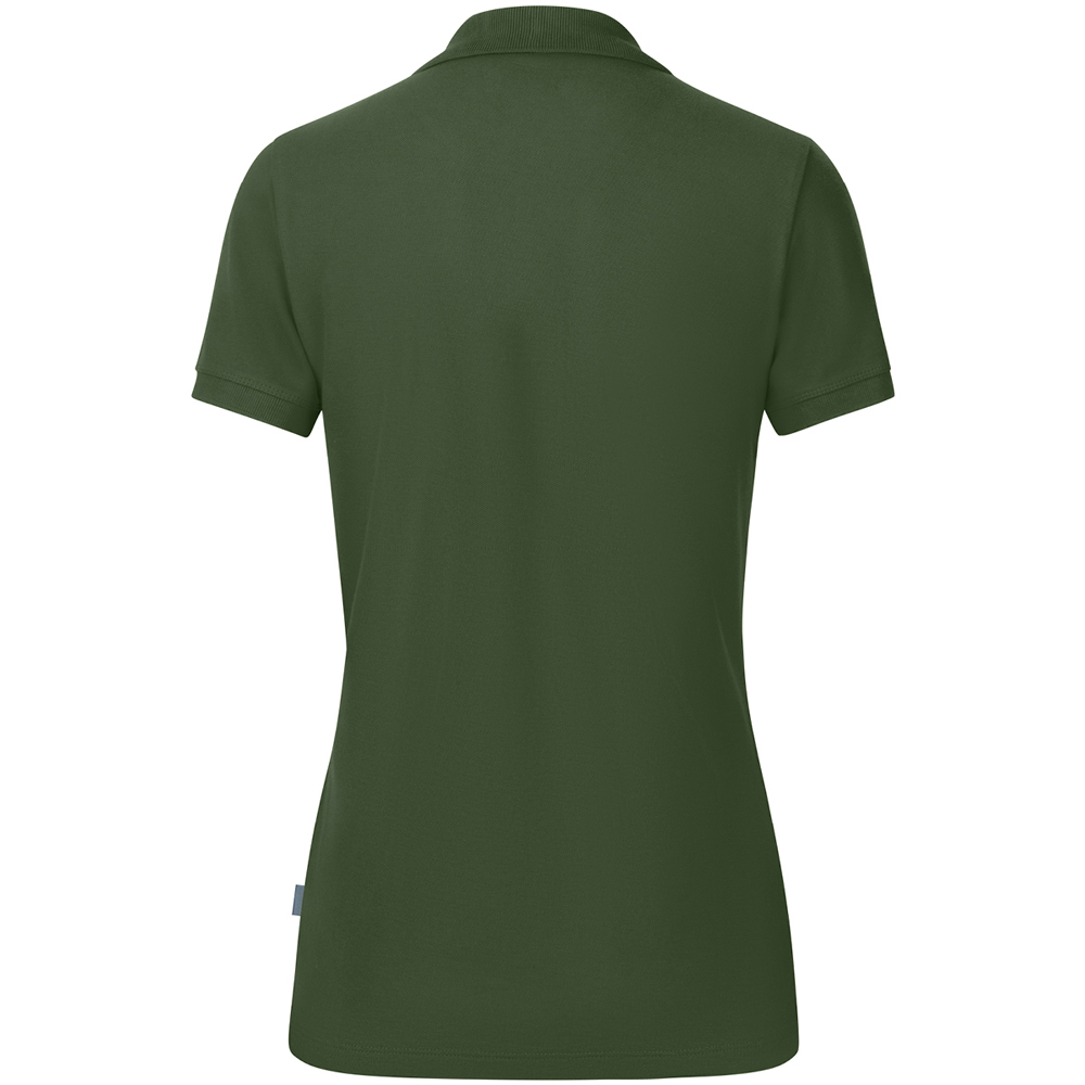 Jako Damen Polo Organic grün