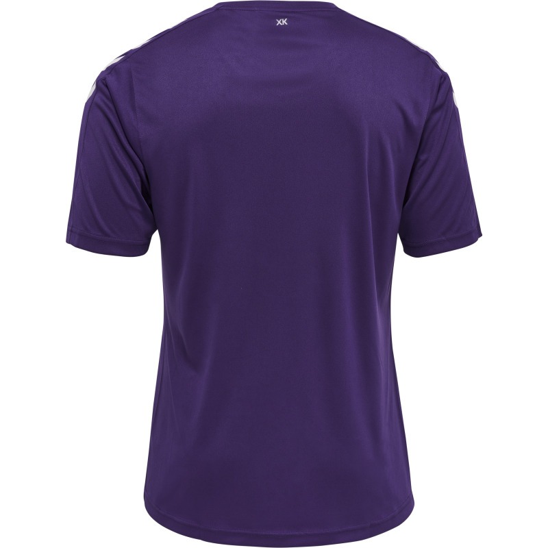 Hummel Hmlcore XK Poly Jersey S/S acai/white