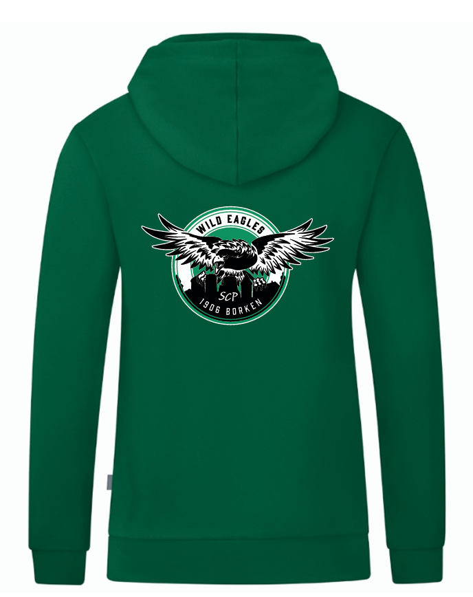 Wild Eagles Borken Kapuzenjacke Organic grün