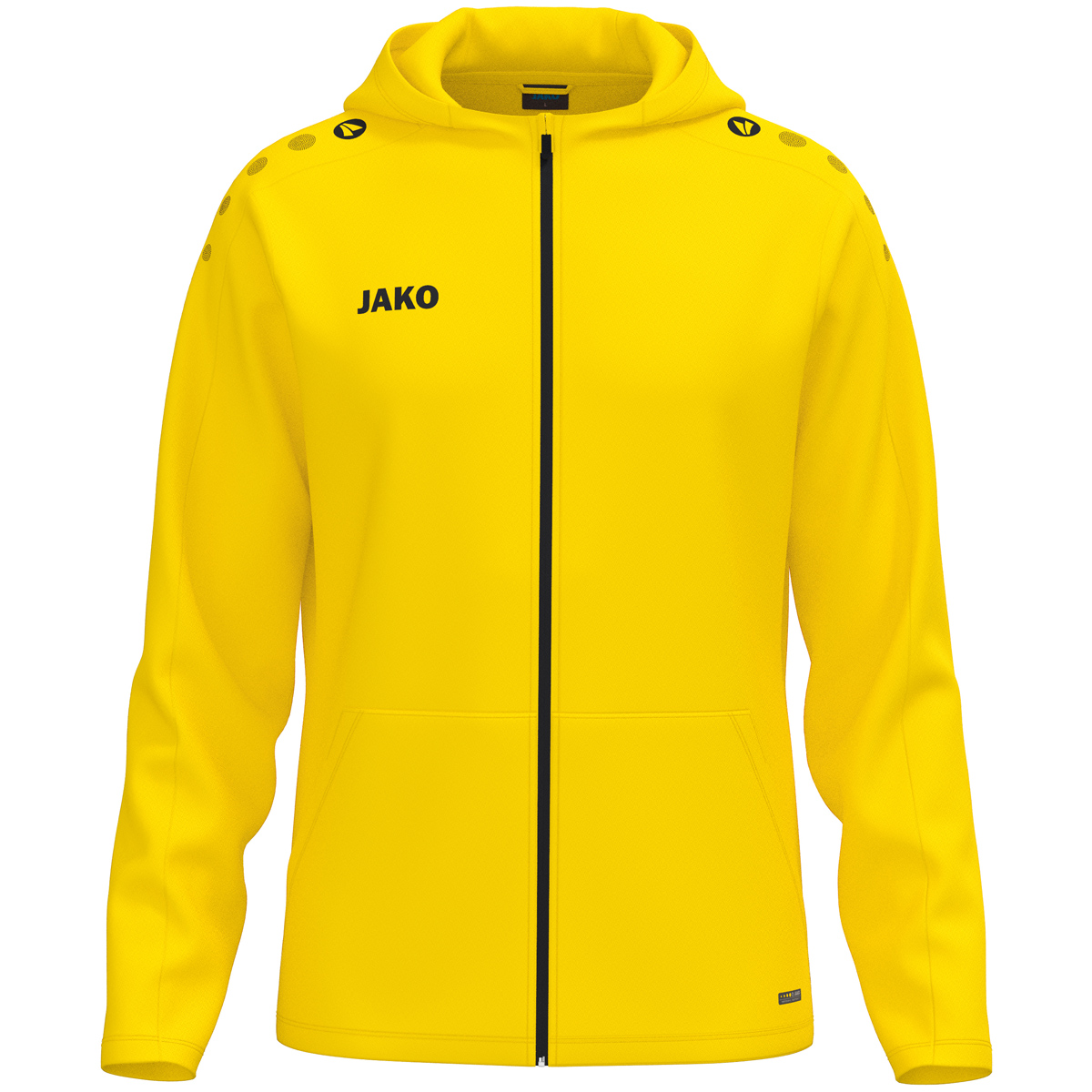 Jako Kapuzenjacke One Kinder gelb