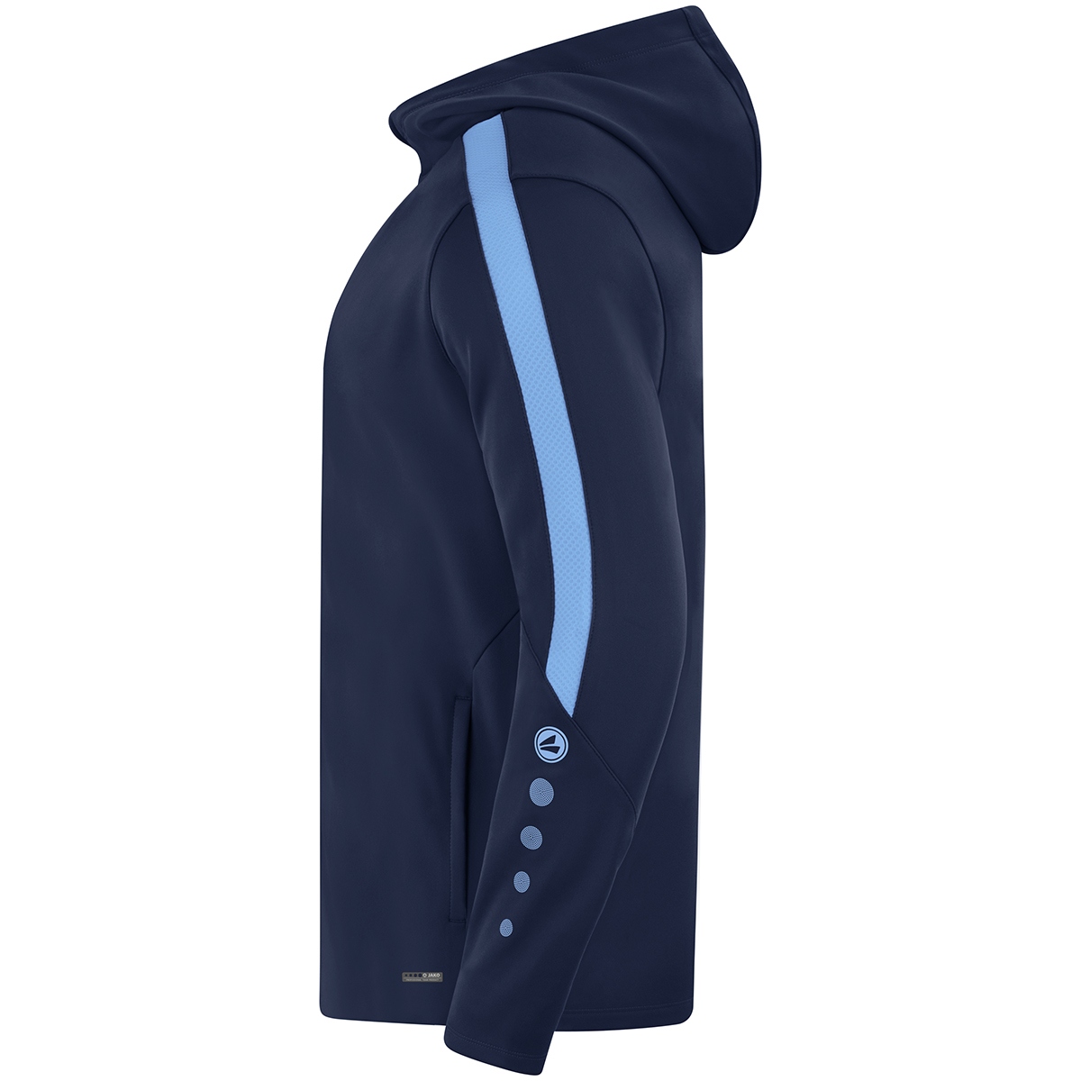 Jako Herren Kapuzenjacke Power marine/skyblue