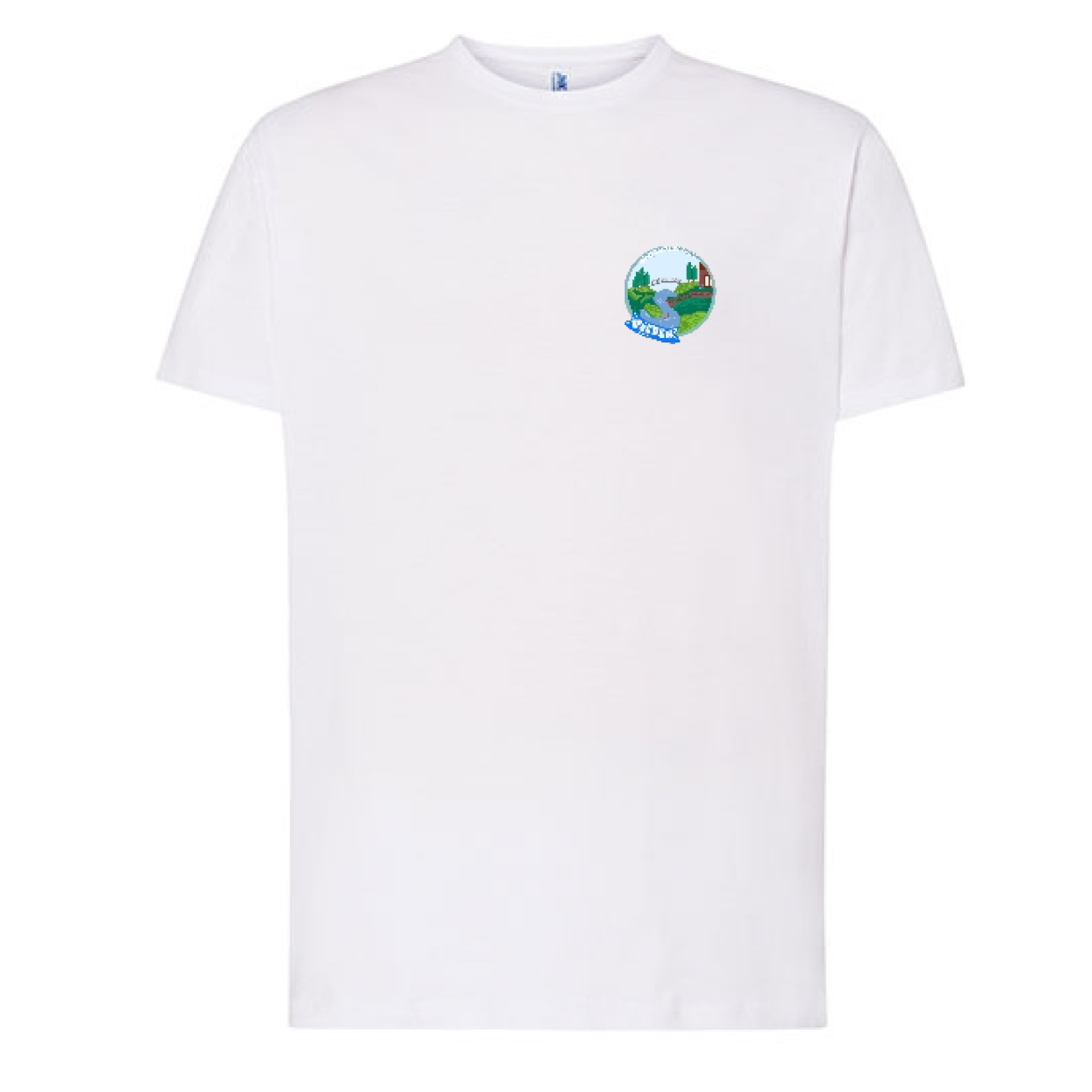 Sekundarschule Vreden Herren Regular Premium T-Shirt Weiß Berkel Logo