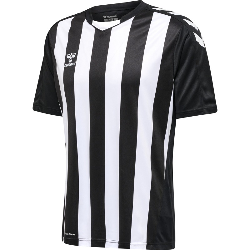 Hummel Hmlcore XK Striped Jersey S/S black/white