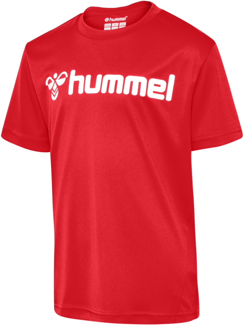 Hummel Hmllogo Jersey S/S Kids true red