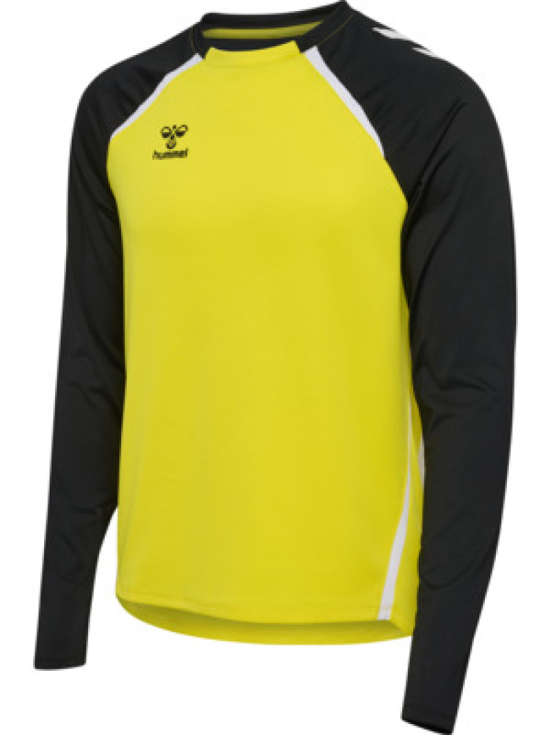 Hummel hmlLEAD 2.0 CREW SWEAT blazing yellow/black