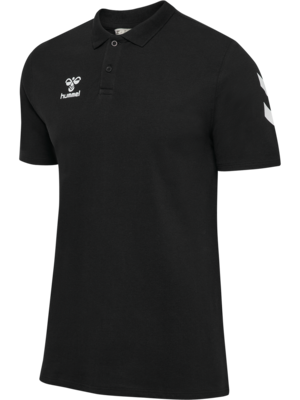 Hummel hmlGO 2.0 Chevron Polo Herren schwarz