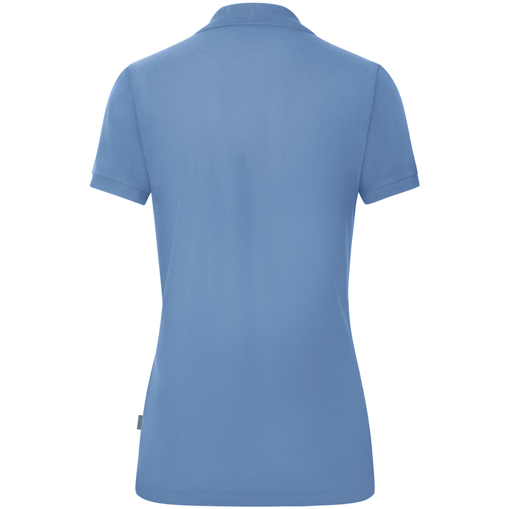 Jako Damen Polo Organic blau