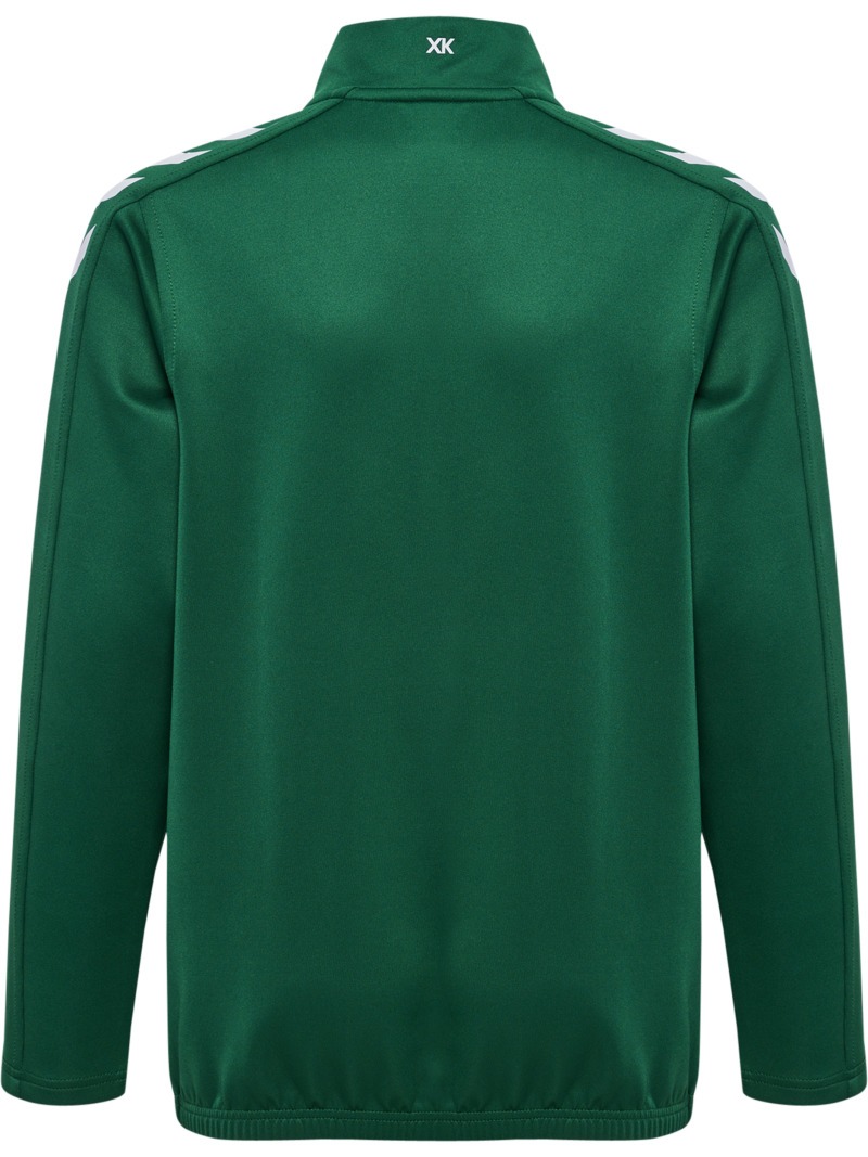 Hummel Hmlcore XK Half Zip Poly Sweat Kids evergreen