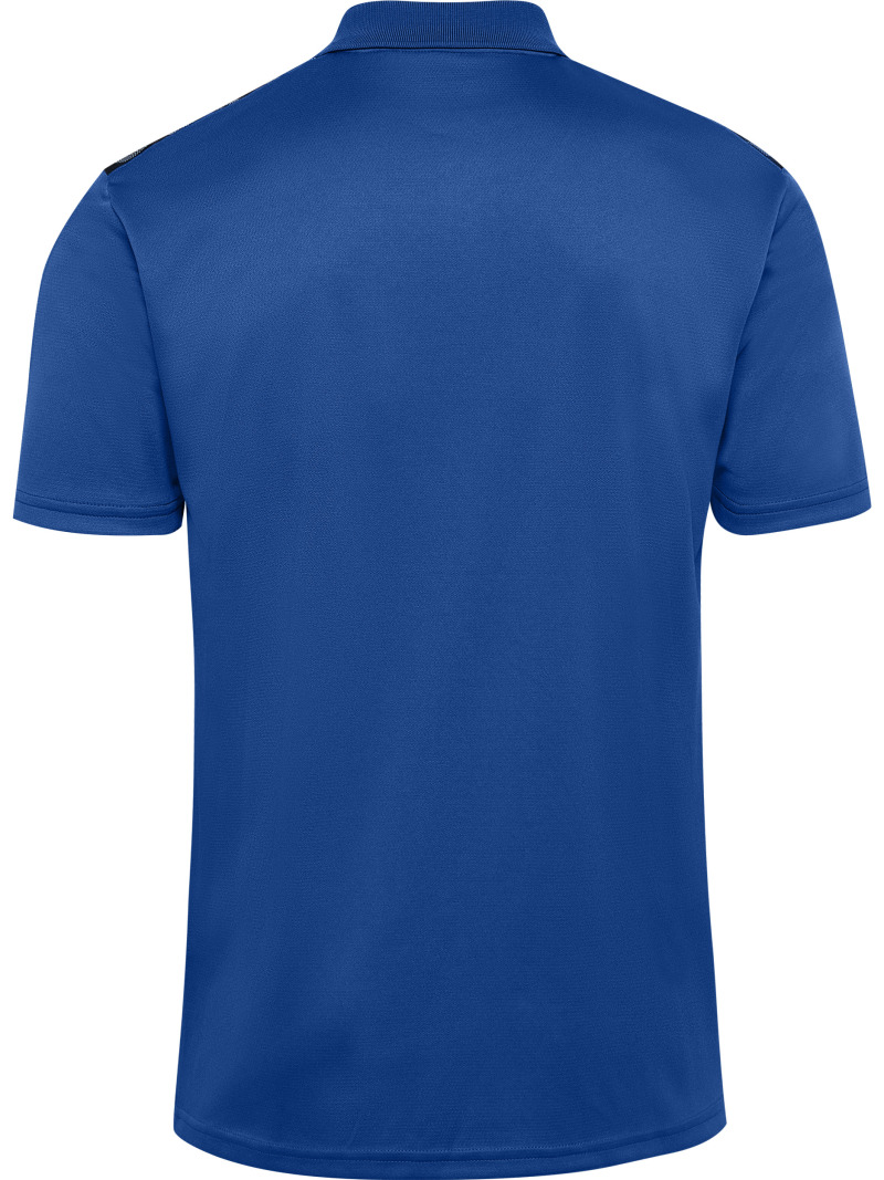 Hummel Hmlauthentic 24 PL Herren Poloshirt blau