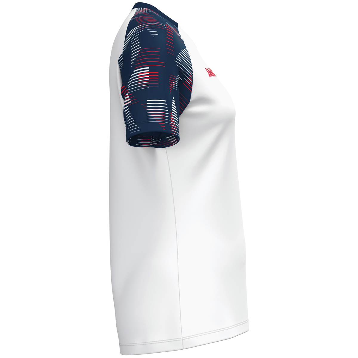 Jako T-Shirt Sonic Damen weiß/marine/rot