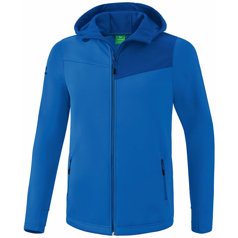 Erima Kinder Softshelljacke Performance blau