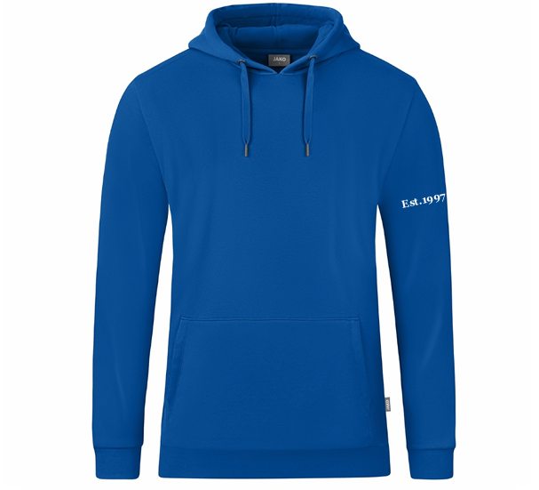S04 Fanclub Südlohn Kapuzensweat Organic blau