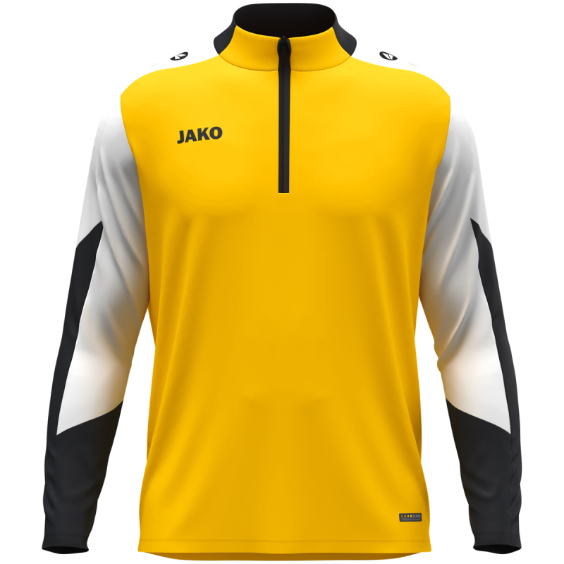 Jako Ziptop Dynamic gelb-weiß-schwarz