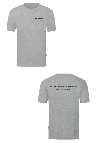MSM T- Shirt Organic Stretch hellgrau